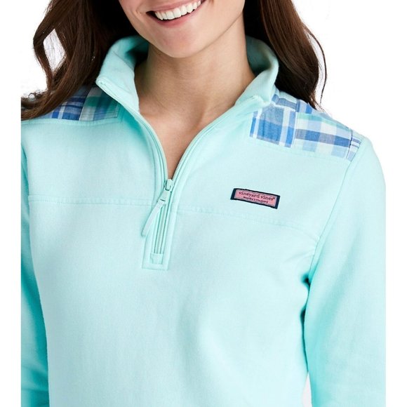 Vineyard Vines Tops - Vineyard Vines Patchwork Madras Classic Shep Shirt Size Small